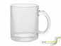 Preview: Glass mug crystal clear incl. individual imprint